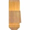 Ekena Millwork Eugene Rough Sawn Timber Gable Bracket, Western Red Cedar, 48"W x 8"H x 4"D x 4"F, 4/12 Pitch GBW048X08X0404EUG00RWR - alternate 2